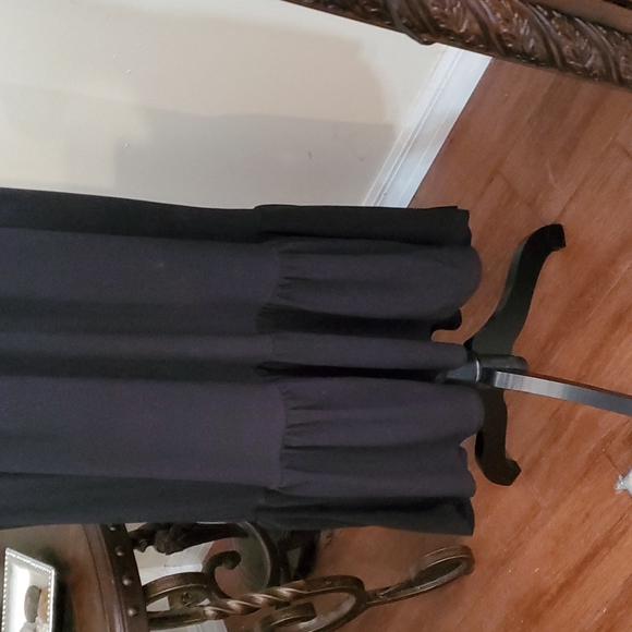 NY Collection ruffled black maxi dress - Picture 4 of 11